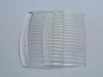  20 de Plastic Clar Păr Neted Clipuri Partea Piepteni Pin Agrafele 66X44mm pentru Femei