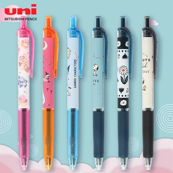  Japonia UNI Limitat Kawaii Gras Neutru Pen Pix de rezervă care poate fi înlocuită Japonez de Desene animate Drăguț Rechizite de Birou Neutru Pen