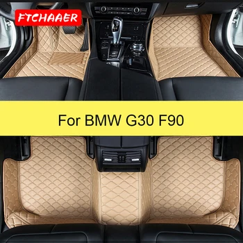  FTCHAAER Auto Covorase Pentru BMW G30 F90 Seria 5 530I Sedan cu 4 Usi 2017-2021 Ani Piciorul Coche Accesorii Auto