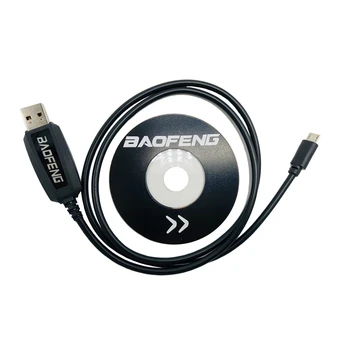  Original Baofeng BF-T1 USB de Programare, cum ar Cablu Cu CD-ul pentru Mini Walkie Talkie BFT1 BF-9100 Două Fel de Radio televiziune prin Cablu Accesorii