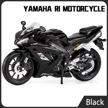  1:12 Yamaha YZF-R1 Aliaj Turnat Motocicleta Model de Jucărie Vehicule de Colectare si eu o bicicletă Shork-Absorbant de Off-Road Autocycle Jucării Masina