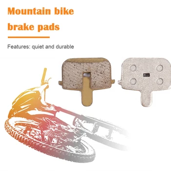  1 Pereche de Biciclete Plăcuțele de Frână MTB Mountain Bike Metalice Ciclism Hidraulice de Frână Pad pentru TONGLI pentru Totdeauna Accesorii Piese de Aur