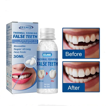  Rezistent La Apa Dinți Lipici Dentist Dinte De Umplere Gaura De Umplere Fix Kit Rezistent La Apă Și În Condiții De Siguranță Dinte Fatetele Lacune Repara Dintii