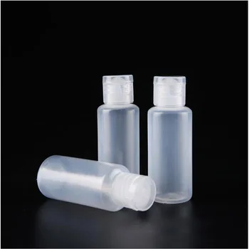  10buc 10 ml/20 ml/30ml Plastic Compresibil PE Capac Flip-Lotiune de Sticle Cosmetice Proba Recipient de Călătorie Lichid Flacoane de Reumplere Borcan