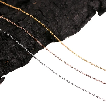  2Meter din Oțel Inoxidabil Lanț de Aur Subțiri ștrasuri din Mărgele Cablu Lanturi DIY Brățară Colier Bijuterii de Luare Consumabile en-Gros Vrac