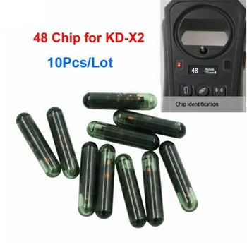  10BUC/LOT de Sticlă KD Copia 48 ID48 Cip Transponder Speciale pentru KEYDIY KD-X2 Cheie Cloner
