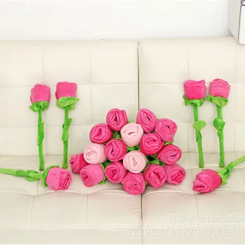  30cm 40cm Creative 1buc Trandafiri Buchete de Flori Perdele Catarama Jucării de Pluș Acasă DIY Decorare Nunta Cadouri pentru Copii