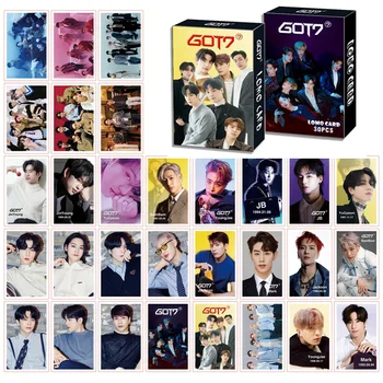  30BUC/Set Kpop GOT7 Nou Album Photocards de Înaltă Calitate de Membri HD Tipărite LOMO Carduri Foto Album Foto Carduri Pentru Fanii de Colectare