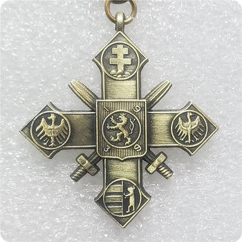  1939 Cehoslovacia Crucea de Război, medalia, insigna