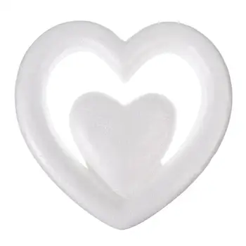  1 buc Creative DIY Forma de Inima Spuma Mucegai în Formă de Inimă Festival Agățat Ambarcațiuni de Modelare Fot Diy Nunta Ziua Îndrăgostiților