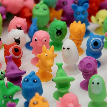  10buc Mini Animale de Desene animate Capsulă Model Fraier Jucării Stil de numere Aleatorii Colectia pentru Copii Jucării DIY Acasă Acțiune Decor E8K7