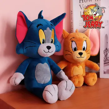  Tom Si Jerry Jucărie De Pluș Film De Desene Animate Pisica Tuffy Nibbles Mouse De Pluș Umplute Animale, Săpun De Acțiune Figura Studio Papusa Jucării