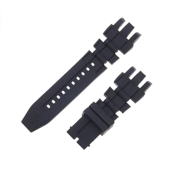  De înaltă calitate 26mm negru curea de ceas silicon pentru Invicta Specialty bărbați curea bratara curea sport rezistent la apa Accesorii