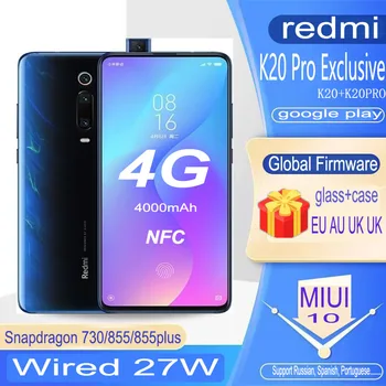  xiaomi redmi K20 Pro exclusiv Smartphone 4G NFC celular 12GB 512GB Snapdragon 855plus