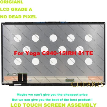  15.6-Inch Ecran LCD Touch Screen Digitizer Montaj Cu Ramă Pentru Lenovo Yoga C940-15 C940-15IRH 81TE Modul 5D10S39614