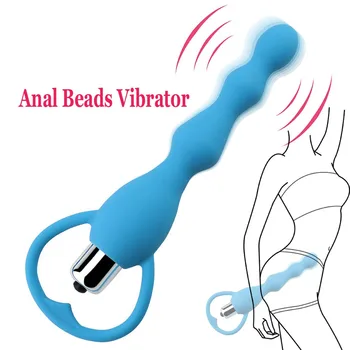  Vibrator Anal Jucarii Sexuale pentru Femei Dop de Fund de G-spot Vagin Stimulator de Prostata pentru Masaj Adult Produse Erotice de sex Feminin Masturbari