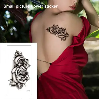  Tatuaj corp de Ușor de Utilizat, rezistent la apa Convenabil de Flori Tatuaj Temporar Autocolant pentru Frumusete