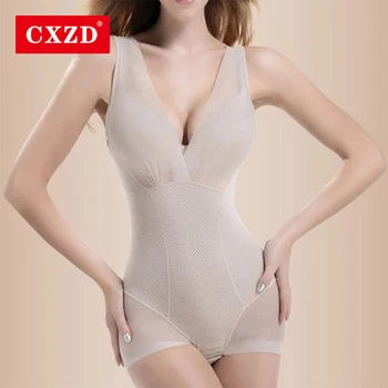  CXZD Femei Slăbire Corset Tummy Slim Body Full Body Shaper Control Underbust Lenjerie Vesta Costume Salopeta