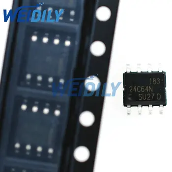  10BUC 24C64 AT24C64 24c64 24C64N SMD Chip de Memorie POS-8 en-Gros de Electronice Noi