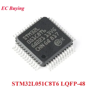  STM32L051C8T6 LQFP-48 STM32L051 STM32 L051C8T6 LQFP48 Cortex-M0+ 32-bit Microcontroler MCU IC Cip Controler Original Nou
