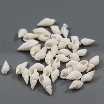  20buc Naturale shell pătrat șurub orez alb șurub material diy scoici de mare scoica de partid
