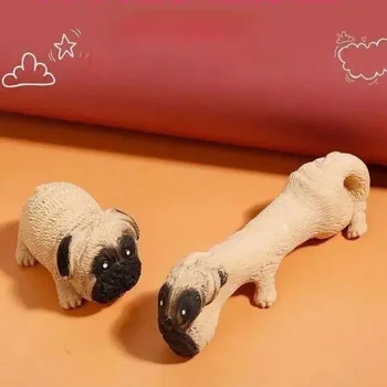  Populare online de decompresie câine mangaie cainele Pug jucărie bărbați și femei roz de porc creative decompresie aerisire revenire lentă