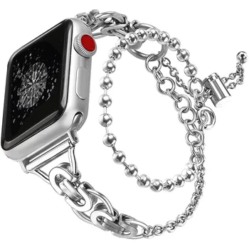  Curea de Metal pentru Apple Watch Band 44mm 49mm 40mm 38mm 41 45 mm Bratara Otel Inoxidabil pentru iWatch Seria 8 7 6 SE 4 3 Accesorii