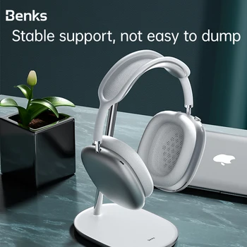  Benks cască desktop suportul de metal cârlig de montare pentru Apple aer păstăi max Bate Sony Bose Bluetooth-cască de stocare Display stand