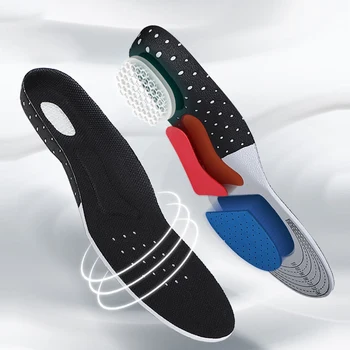  Cuttable Silicon Branțuri Pentru Pantofi Unic Plasă De Deodorant Respirabil Perna De Funcționare Tălpi De Picioare De Om Femeile Semele Ortopedice