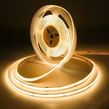  COCEAN de porumb a CONDUS Lumina Benzi Flexibile Estompat Lampa de Bandă de Înaltă luminozitate Încorporat de Aluminiu Bandă de Lumină Groove Auto-adeziv Coarda Lumini