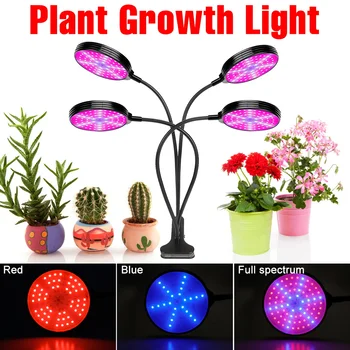  USB Fito Lampa 5V Full Spectrum LED-uri Cresc Light Fitolampy Cu Control Pentru Plante, Răsaduri de Flori de Interior cu efect de Seră să Crească Cutie
