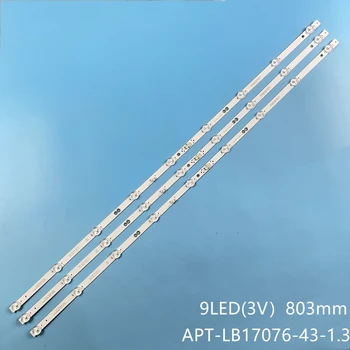  Iluminare LED strip Pentru Skyworth APT-LB17076-43-1.3 43E2A 43F5 43X6 43G2A 43K5C 43E382W RDL430WY(BD0-100) HV430FHB-N10