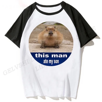 Capybara 3d de Imprimare T-shirt pentru Bărbați de Moda pentru Femei T-shirt pentru Copii Hip Hop de Top Teuri Capybara Tricou Amuzant Hip Hop Camiseta Animal Tricou