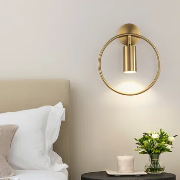  LED-uri moderne de Lux Lampa de Perete 5W GU10 AC95-260V Cameră Dormitor Noptieră Sconces Perete Iluminat Interior pentru Camera de zi LED Lumina de Perete