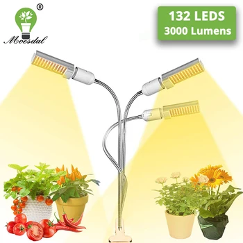  90W LED-uri Cresc Light 380-840NM cu Clip Full Spectrum Planta cu LED-uri Lumina pentru Plante de Interior, Semințe de Flori, Cultivare Răsad Lampa