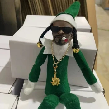  Crăciun Acasă Latex Ornamente Elf Papusa Copii Cadou Jucarii Creative Snoop Pe O Verandă Elf De Crăciun Doll Spioneze Pe Un Îndoit Decoratiuni