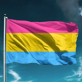 Transport gratuit LGBT asa mândrie Steagul 90x150cm Omnisexual curcubeu Banner Pentru Decor