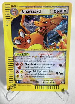  PTCG F Pokemon Carduri Unice Editia 1 E-Card Charizard Skyridge (SK) Folie de Carduri Alakazam Joc Clasic de Colectare PROXY
