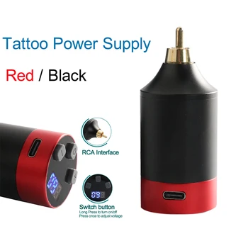  Noul Mini Wireless Tatuaj de Alimentare Portabil de Încărcare a Bateriei pentru Masina de Tatuaj Pen Încărcare Rapidă RCA Jack Tatuaj Accesorii