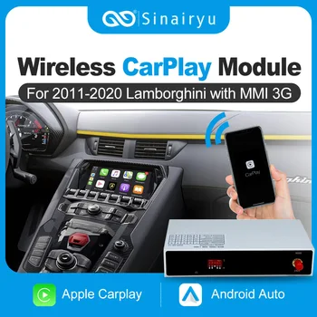  Sinairyu Masina Juca Telefon Oglindire Interfață pentru Lamborghini Aventador CarPlay GPS Harta Apple Muzica Siri Whatsapp Android Retrofit