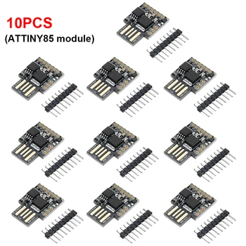 10BUC TINY85 Digispark Kickstarter Micro Consiliul de Dezvoltare ATTINY85 Module Pentru Arduino IIC I2C USB Durabil Module Accesorii