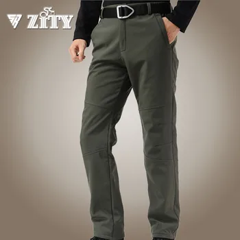  Mens Pantaloni Cald Fleece Pantaloni pentru Bărbați Îmbrăcăminte Softshell rezistentă la Vânt, Impermeabil Militare Elasticitatea Tactice Pantaloni Joggers