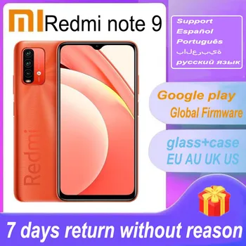  versiune globală Redmi nota 9/9m 4G celular Xiaomi 4GB 128GB Snapdragon 662 full netcom Baterie de 6000mAh