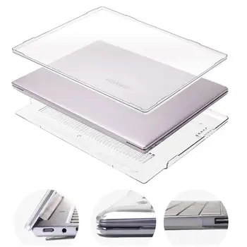  Pentru HUAWEI MateBook X Pro 2019 13.9 / MateBook 13 14 /D14 D15 - Transparent Mat Greu PC-ul Shell Laptop Anti-Zero Acoperi caz