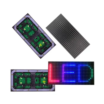  LED Display Ecran în aer liber Modul P10 Plin de Culoare RGB 3IN1 SMD3535 1/4S Scanare 320x160mm 32x16Pixel Matrice Fix Semn