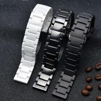  din Ceramică de înaltă calitate watchband pentru AR1507 AR1508 AR1508 Samsung Galaxy watch S3 viteze 46mm ceas bratara curele de 22mm