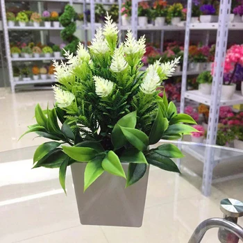  Bonsai Plante Artificiale Flori Artificiale Pentru Decor Fals Flori În Grădina Hotelului Ghiveci Decor Acasă