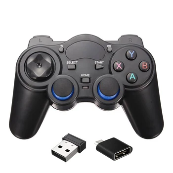  2.4 GHz Wireless Controller de Joc Gamepad Joystick-ul Pentru Android TV Box Cu Receptor USB
