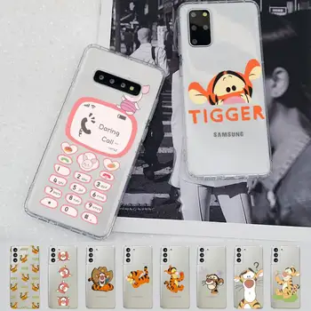  Disney Winnie the Pooh Tigger Caz de Telefon pentru Samsung A51 A52 A71 A12 pentru Redmi 7 9 9A pentru Huawei Honor8X 10i Caz Clar