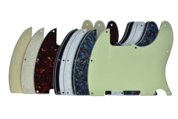  KAISH 8 Găuri TL Pickguard pentru Telecaster Gol Pickguard Zero Plăci cu șuruburi pentru Esquire Diverse Culori